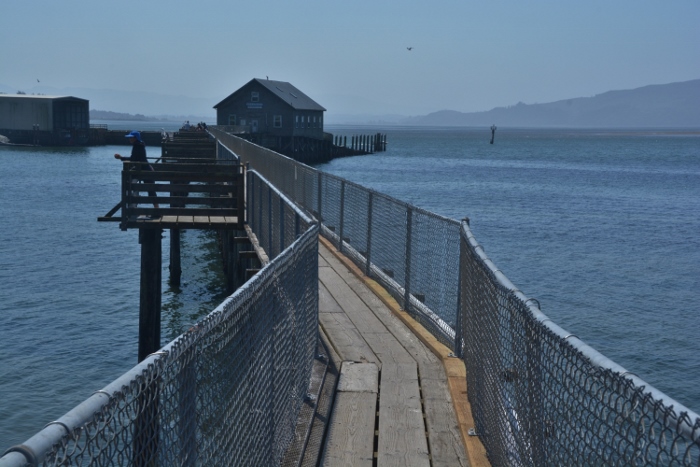 The Pier's End, a building buillt in 1935 and used by the Coast Guard